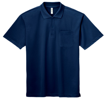 4.4ozドライポロ (ポケ付) 